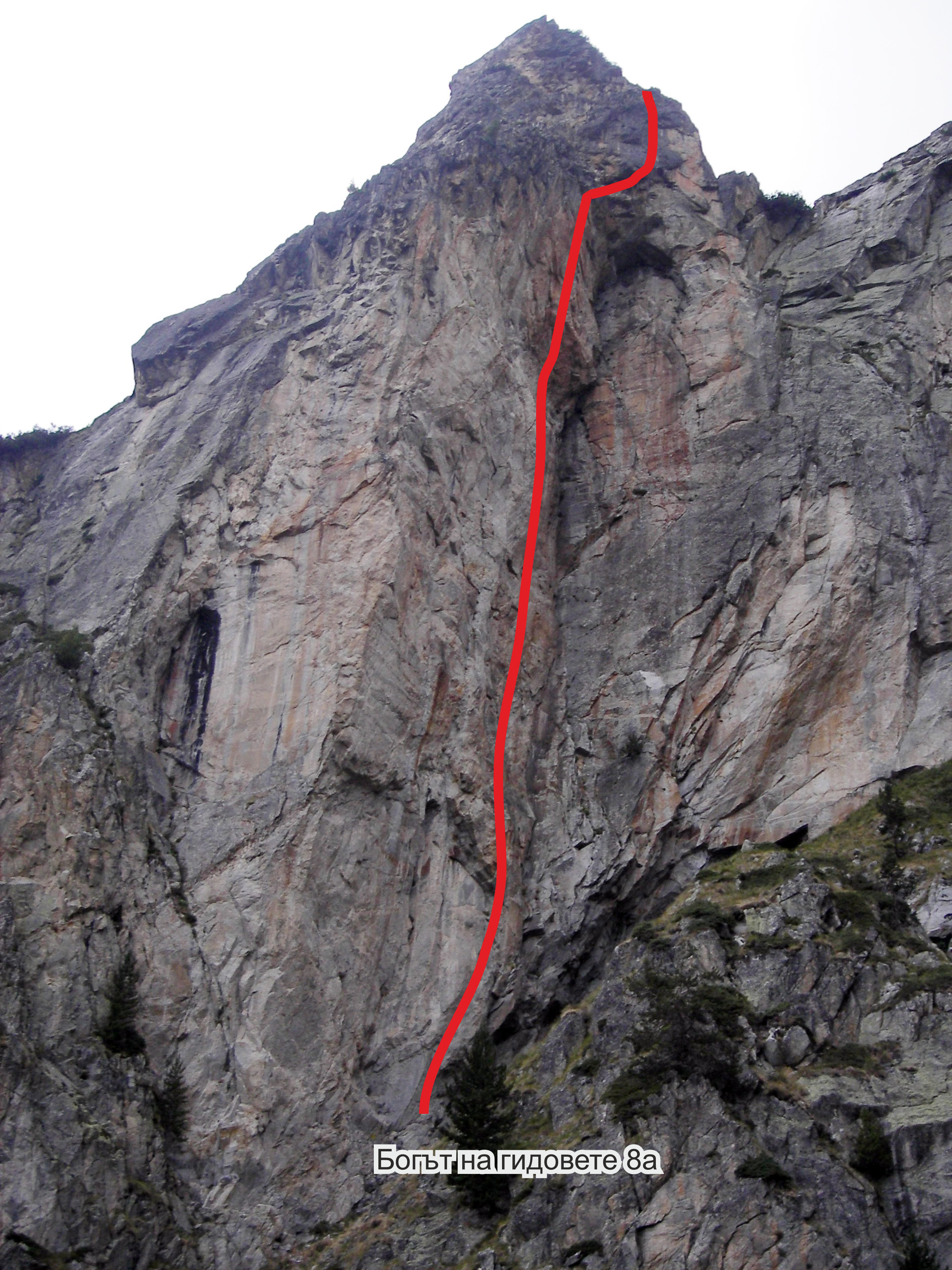 Топо: climbingguidebg.com